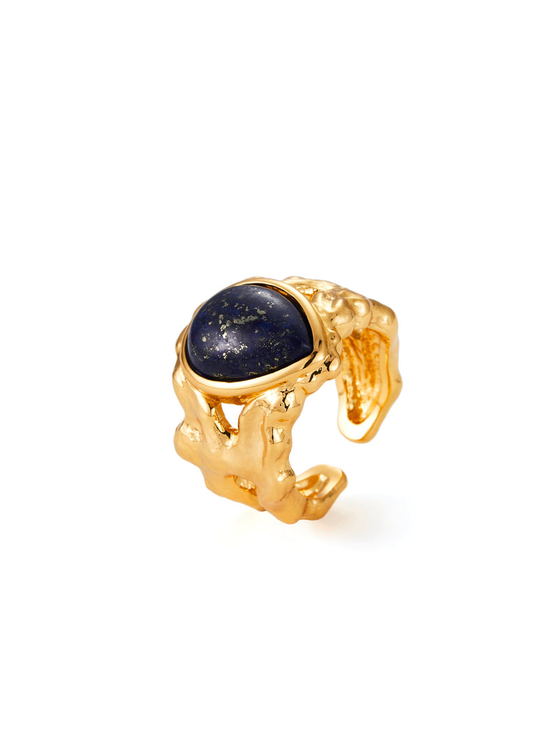 TRIBUTE TO KLIMT - Clear Waters Ring Gold