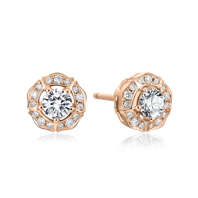 DATURA • Blossom - Diamond Earrings