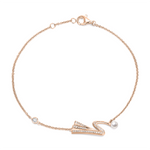 DATURA • Astra - Pearl and Diamond Bracelet