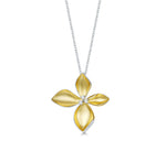 AMALFI - Sterling Silver Flower Necklace