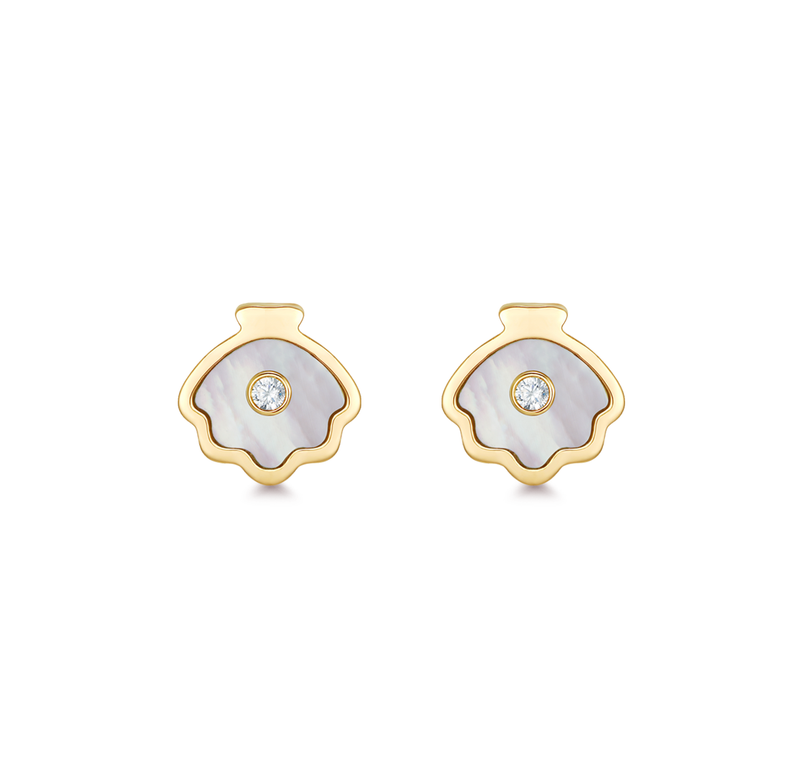 OCEAN - Gold Earrings