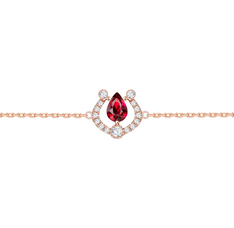 CONCERTO - Ruby and Diamond Bracelet